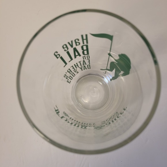 Flying Saucer Father's Day Pint Glass Have A Ball On Father's Day 2003 - Picture 5 of 8